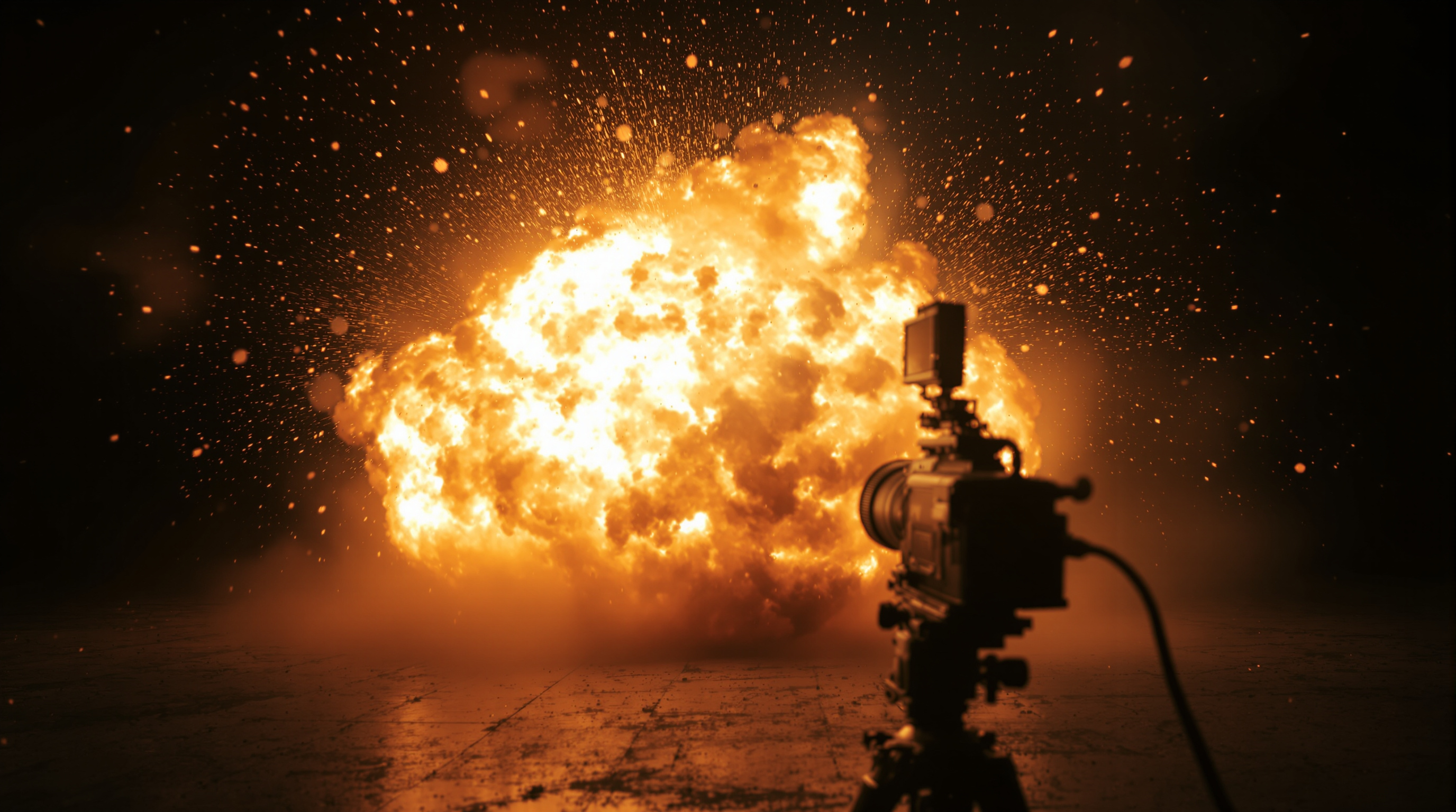 Tournage d'une séquence d'action Memory Film